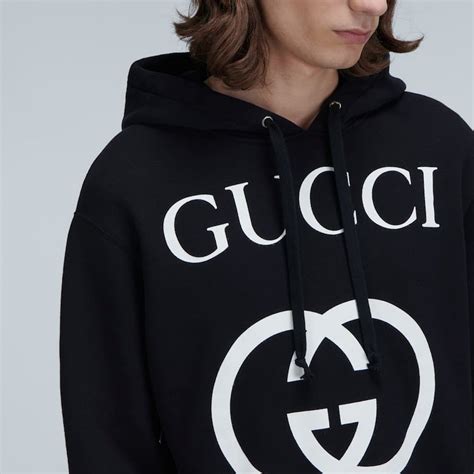 fake gucci hooded sweatshirt with interlocking g|gucci hoodie counterfeit.